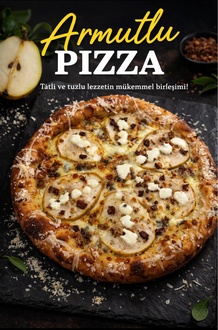 Armutlu + Kavurmalı Pizza görseli