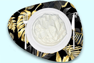 Sarımsaklı Süzme Yoğurt (500 Gr.) görseli