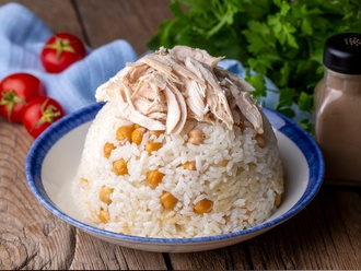 Tavuklu Nohutlu Pilav Menü görseli