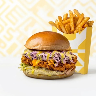 Happy Purple Burger görseli