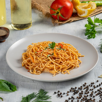 Salçalı Spagetti görseli