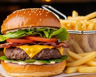 Texas Burger Menü görseli