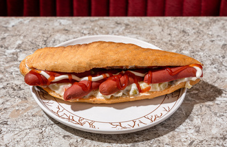 Yarım Ekmek Arası Goralı Sandviç görseli