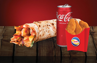 Dois Nugget Klasik Menü (80Gr) görseli