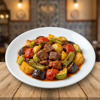 Etli Sebze Kebabı görseli