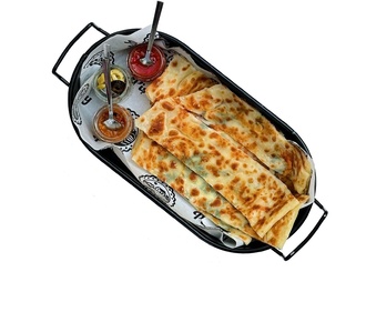 Vegan Pastırmalı Peynirli Gözleme görseli