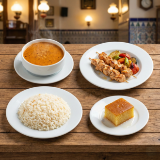 Tavuk Şiş Menü görseli