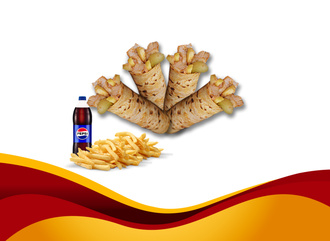 4 Lü Tavuk Döner Menü görseli