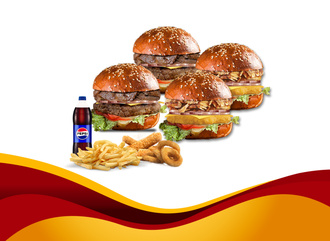 Kırmızı Aile 2 Red Burger 2 Tavuk Red Burger görseli