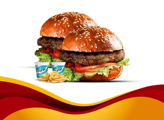 2 Li Big Burger Menü görseli