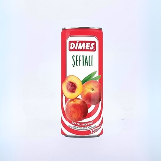 Dimes Şeftali Suyu (250 Ml) görseli