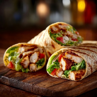 Porto Peri Acılı Tavuk Crunchy Wrap görseli