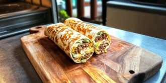 Beefy Egg Crunchy Wrap görseli