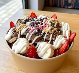 Soft Pancake Bowl Waffle Extra Large görseli