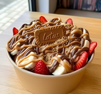 Lotus Pancake Bowl Waffle Extra Large görseli