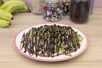 Frutti Waffle Deluxe (Bubble Hamur) görseli