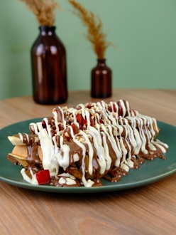 Belçika Rüyası Waffle (Büyük Hamur) görseli