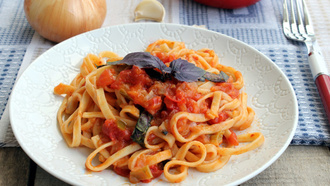 Tavuklu Mantarlı Makarna görseli