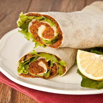 Double Çiğ Köfte Dürüm (220 G) görseli
