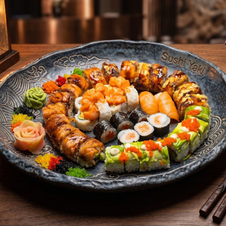 224- Sushi Yaki Somon Set (46 Pcs.) görseli
