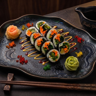 141- Sushi Yaki Kimbap (10 Pcs.) görseli