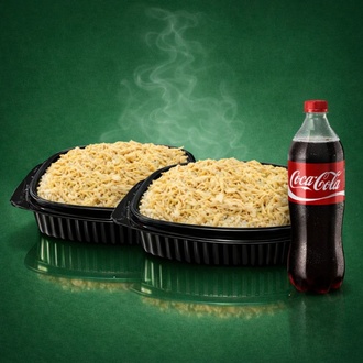 2 Adet 1.5 Porsiyon Tavuk Pilav + 1L İçecek görseli