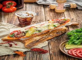 Köfte Tatlı Ayran görseli