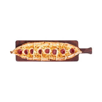 Sucuklu Kaşarlı Domatesli Biberli Pide görseli