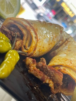 Açık İki Ekmek Et Tantuni görseli