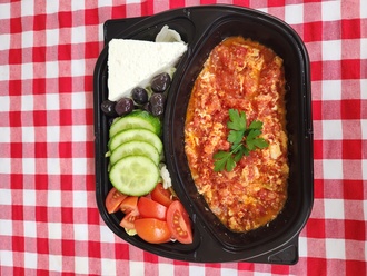 Menemenli Kahvaltı Tabağı görseli