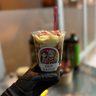 Bardakta Ales Waffle görseli