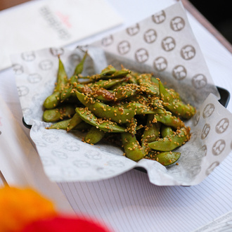 Acılı Edamame görseli