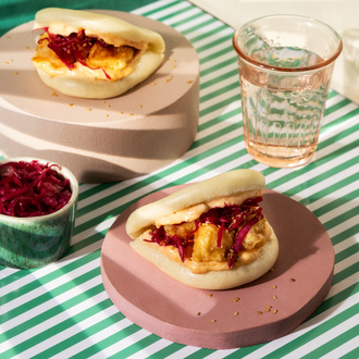 Bao Bun Karidesli (2 Adet) görseli