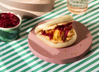 Bao Bun Karidesli (2 Adet) görseli