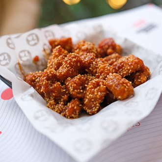 Korean Fried Chicken Bites 100 Gr görseli