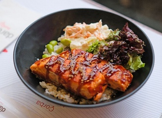 Teriyaki Somon Bowl görseli