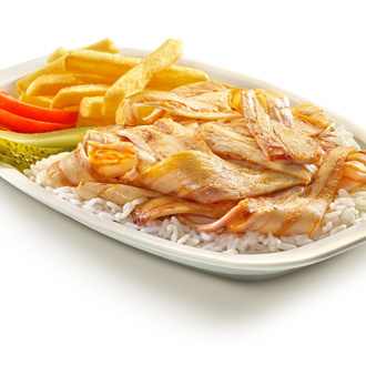 Pilav Üstü Tavuk Döner görseli