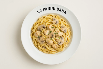 Kremalı Mantarlı Tavuklu Fettuccine görseli