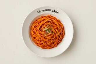 Domates Soslu (Arrabiata) Fettuccine görseli