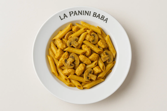 Körili Mantarlı Tavuklu Penne görseli