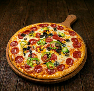 40. Pepperoni Pizza (Büyük) görseli