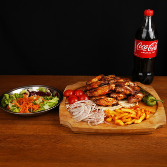 18'Li Tavuk Yaprak Kanat Menü görseli