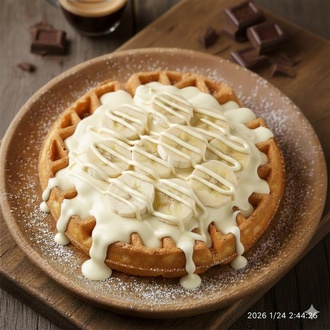 Beyaz Çikolatalı Muzlu görseli