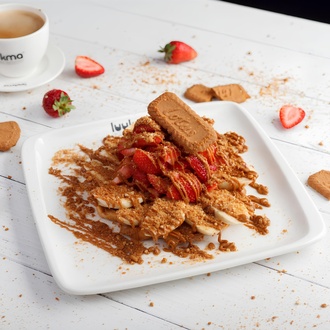 Waffle&coca-cola görseli