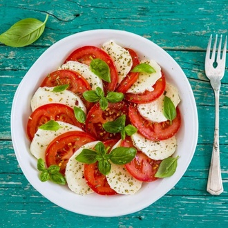 Insalata Dı Pomodorı Alla Caprese görseli