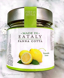 Eataly Limonlu Panna Cotta görseli