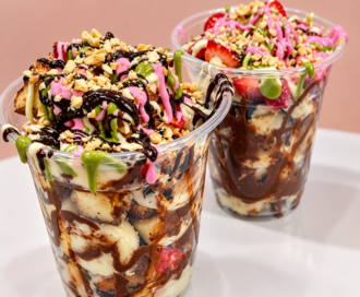 Karışık Bardak Waffle görseli