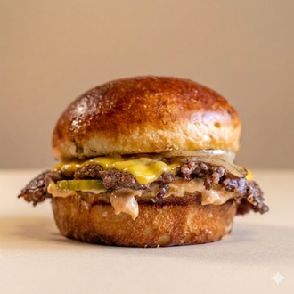 Klasik Smash Burger görseli