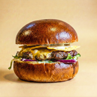 Avokado Nacho Burger görseli