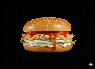 Tavuk Döner Burger görseli